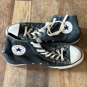 Converse Black Canvas High-Tops
